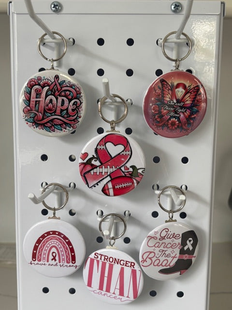 2.25" Circle Keychains